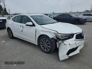 2019 Acura TLX with VIN 19UUB1F34KA010161, listed as a Copart auction lot 87157924 with 105,427 mi miles and Salvage Title. Bid and sale history available at carsss.com. Image 4.
