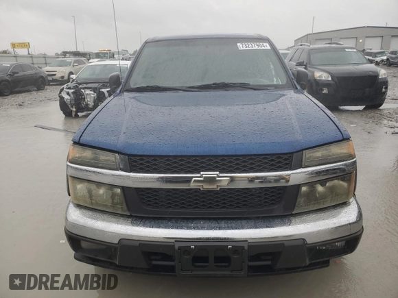 2005 Chevrolet Colorado Z85 with VIN 1GCDT146X58196163, listed as a Copart auction lot 73237904 with 216,161 mi miles and Clean title. Bid and sale history available at DreamBid. Image 5.