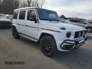 2020 Mercedes-Benz G 63 AMG with VIN WDCYC7HJ6LX339805, listed as a Copart auction lot 46446735 with 62,763 mi miles and Salvage title. Bid and sale history available at DreamBid. Image 4.