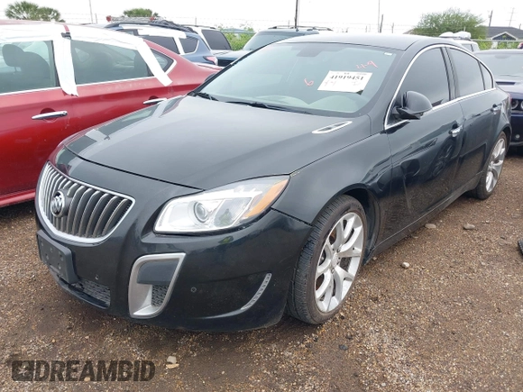 2013 Buick Regal GS with VIN 2G4GV5GV1D9219796, listed as a IAAI auction lot 41919451 with 168,795 mi miles and . Bid and sale history available at DreamBid. Image 2.