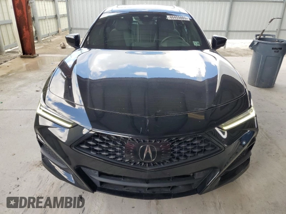 2022 Acura TLX w/A-Spec Package with VIN 19UUB5F57NA000267, listed as a Copart auction lot 60455005 with 26,040 mi miles and Salvage title. Bid and sale history available at DreamBid. Image 5.