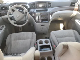 2014 Nissan Quest S with VIN JN8AE2KP0E9105740, listed as a Copart auction lot 50235265 with 0 mi miles and Salvage Title. Bid and sale history available at carsss.com. Image 8.