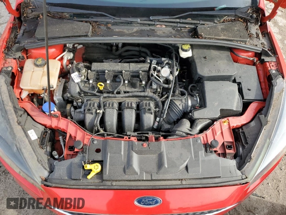 2017 Ford Focus SEL with VIN 1FADP3H26HL307256, listed as a Copart auction lot 51962745 with 62,007 mi miles and Salvage Title. Bid and sale history available at carsss.com. Image 12.