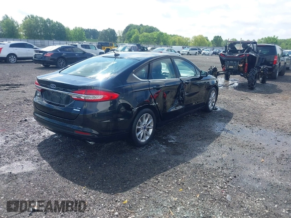 2017 Ford Fusion SE with VIN 3FA6P0HD6HR302875, listed as a IAAI auction lot 42105022 with 105,437 mi miles and . Bid and sale history available at DreamBid. Image 4.