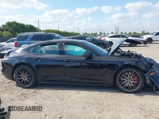 2021 Porsche Panamera GTS with VIN WP0AG2A74ML147997, listed as a IAAI auction lot 42103486 with 10,517 mi miles and . Bid and sale history available at DreamBid. Image 14.