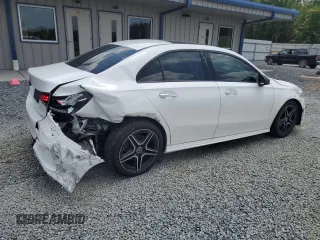 2021 Mercedes-Benz A 220 with VIN W1K3G4EB0MJ268465, listed as a Copart auction lot 62827425 with 59,522 mi miles and Salvage title. Bid and sale history available at DreamBid. Image 3.