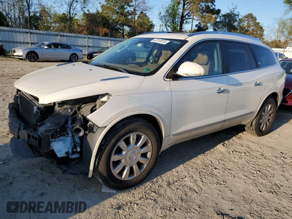 2015 Buick Enclave Premium with VIN 5GAKVCKD4FJ315660, listed as a Copart auction lot 52510815 with 134,963 mi miles and Salvage Title. Bid and sale history available at DreamBid. Image 1.