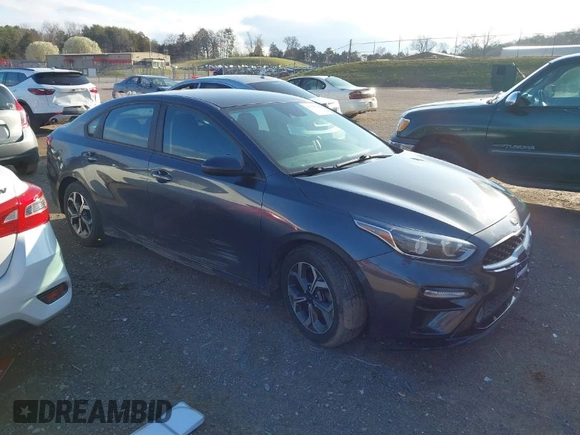 2020 Kia Forte LXS with VIN 3KPF24AD5LE144572, listed as a IAAI auction lot 41769528 with 60,516 mi miles. Bid and sale history available at carsss.com. Image 1.