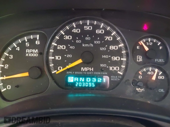 2001 GMC Yukon XL SLT with VIN 3GKGK26G31G116450, listed as a IAAI auction lot 41458357 with 203,095 mi miles. Bid and sale history available at carsss.com. Image 7.
