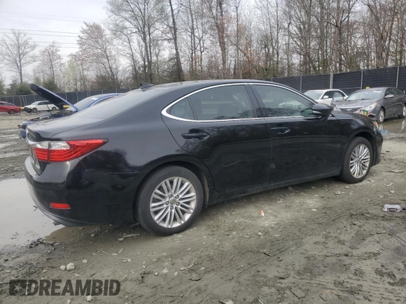 2015 Lexus ES with VIN JTHBK1GG4F2188514, listed as a Copart auction lot 46147055 with 163,240 mi miles and Salvage Title. Bid and sale history available at carsss.com. Image 3.