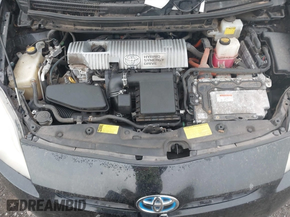 2011 Toyota Prius I with VIN JTDKN3DU6B5343653, listed as a IAAI auction lot 41849401 with 190,617 mi miles. Bid and sale history available at carsss.com. Image 10.