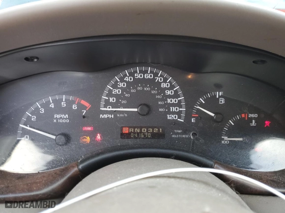 1998 Chevrolet Malibu LS with VIN 1G1NE52M0W6153562, listed as a Copart auction lot 44633795 with 41,670 mi miles and Non Repairable. Bid and sale history available at carsss.com. Image 9.