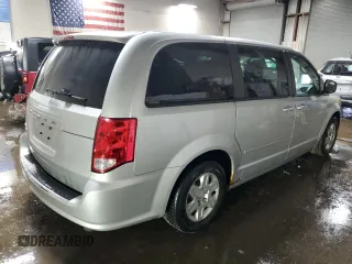 2012 Dodge Grand Caravan SE with VIN 2C4RDGBG5CR312016, listed as a Copart auction lot 52887255 with 96,355 mi miles and Salvage Title. Bid and sale history available at DreamBid. Image 3.