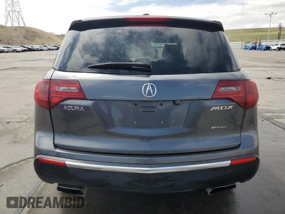 2012 Acura MDX z VIN 2HNYD2H24CH542091, wystawiony jako Copart lot #52818215 z przebiegiem 135 552 mil mil oraz Szkoda całkowita • Salvage title. Historia ofert i sprzedaży dostępna na DreamBid. Obrazek 6.