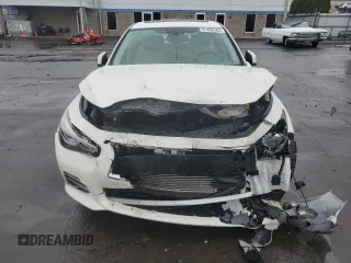 2017 Infiniti Q50 2.0t Premium with VIN JN1CV7AR1HM681670, listed as a Copart auction lot 51450165 with 87,020 mi miles and Salvage Title. Bid and sale history available at carsss.com. Image 5.