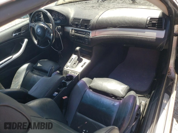2002 BMW 3 Series 325Ci z VIN WBABN33492PG56069, wystawiony jako Copart lot #57800305 z przebiegiem 189 837 mil mil oraz Czysty tytuł • Clean title. Historia ofert i sprzedaży dostępna na DreamBid. Obrazek 8.