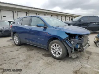 2020 Chevrolet Equinox LT with VIN 3GNAXKEV4LL132791, listed as a Copart auction lot 50014315 with 73,924 mi miles and Salvage Title. Bid and sale history available at carsss.com. Image 4.