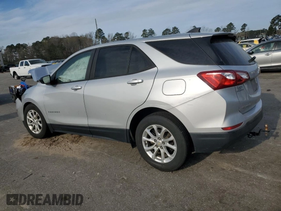 2020 Chevrolet Equinox LS z VIN 2GNAXHEV6L6171261, wystawiony jako Copart lot #49866745 z przebiegiem 218 045 mil mil oraz Szkoda całkowita • Salvage title. Historia ofert i sprzedaży dostępna na DreamBid. Obrazek 2.