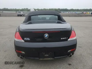 2006 BMW 6 Series 650Ci with VIN WBAEK13446CN76201, listed as a Copart auction lot 62702464 with 126,592 mi miles and Salvage Title. Bid and sale history available at carsss.com. Image 6.