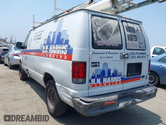 2005 Ford Econoline Cargo with VIN 1FTNE24L05HB29596, listed as a IAAI auction lot 42462025 with 170,322 mi miles and . Bid and sale history available at DreamBid. Image 3.