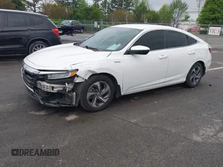 2019 Honda Insight EX with VIN 19XZE4F54KE033029, listed as a IAAI auction lot 41972665 with 75,281 mi miles and . Bid and sale history available at DreamBid. Image 2.