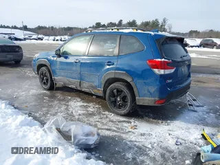 2023 Subaru Forester Wilderness with VIN JF2SKAMC8PH538116, listed as a IAAI auction lot 41500948 with 26,635 mi miles. Bid and sale history available at carsss.com. Image 3.