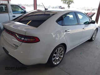2013 Dodge Dart Limited with VIN 1C3CDFCH6DD135010, listed as a IAAI auction lot 42215571 with 187,182 mi miles. Bid and sale history available at carsss.com. Image 4.