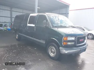 2001 GMC Savana z VIN 1GJGG29R311223791, wystawiony jako IAAI lot #41531575 z przebiegiem 213 418 mil mil oraz . Historia ofert i sprzedaży dostępna na DreamBid. Obrazek 1.