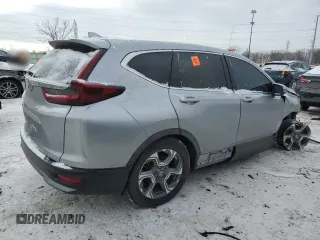 2020 Honda CR-V EX-L with VIN 7FARW1H86LE017319, listed as a Copart auction lot 42170375 with 0 mi miles and Salvage Title. Bid and sale history available at carsss.com. Image 3.