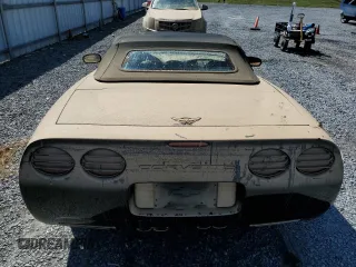 2002 Chevrolet Corvette with VIN 1G1YY32G025117759, listed as a Copart auction lot 74715264 with 0 mi miles and Salvage Title. Bid and sale history available at carsss.com. Image 6.