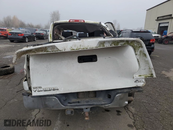 2012 Toyota Tundra 4WD Truck with VIN 5TFDY5F17CX261662, listed as a Copart auction lot 82633504 with 0 mi miles and Salvage Title. Bid and sale history available at carsss.com. Image 6.