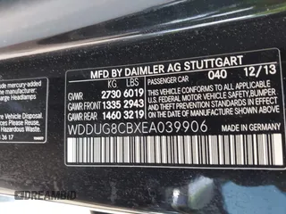 2014 Mercedes-Benz S 550 z VIN WDDUG8CBXEA039906, wystawiony jako IAAI lot #42323455 z przebiegiem 96 692 mil mil oraz . Historia ofert i sprzedaży dostępna na DreamBid. Obrazek 9.