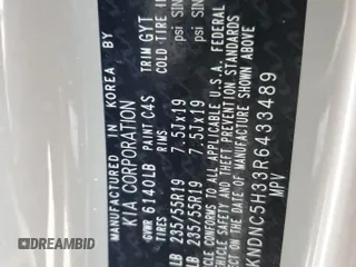 2024 Kia Carnival EX with VIN KNDNC5H33R6433489, listed as a Copart auction lot 50169475 with 13,894 mi miles and Salvage Title. Bid and sale history available at carsss.com. Image 13.