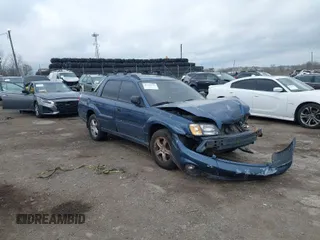 2006 Subaru Baja Special Sports с VIN 4S4BT62C467102312, выставлен на аукционе IAAI как лот 41914595 с пробегом 232 058 миль миль и . История ставок и продаж доступна на DreamBid. Изображение 1.