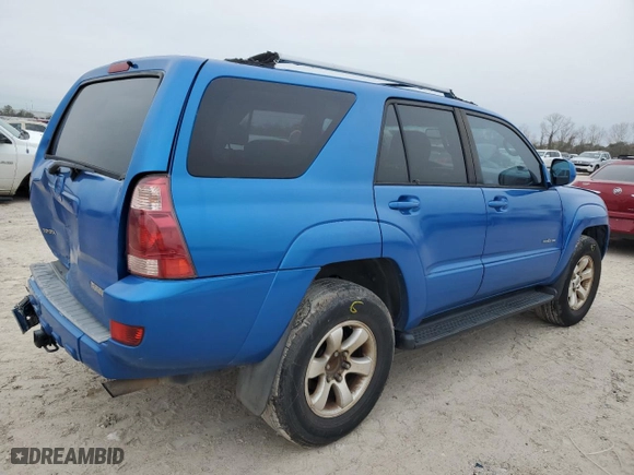 2005 Toyota 4Runner SR5 with VIN JTEZU14R558031744, listed as a Copart auction lot 46337445 with 249,301 mi miles and Salvage Title. Bid and sale history available at carsss.com. Image 3.