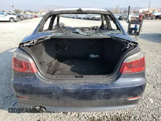 2009 BMW 5 Series 528i with VIN WBANU53509C119867, listed as a Copart auction lot 44187515 with Not Provided miles and Non Repairable. Bid and sale history available at carsss.com. Image 6.