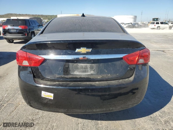 2018 Chevrolet Impala LS with VIN 2G11X5SA5J9113753, listed as a Copart auction lot 76613464 with 185,382 mi miles and Clean Title. Bid and sale history available at carsss.com. Image 6.