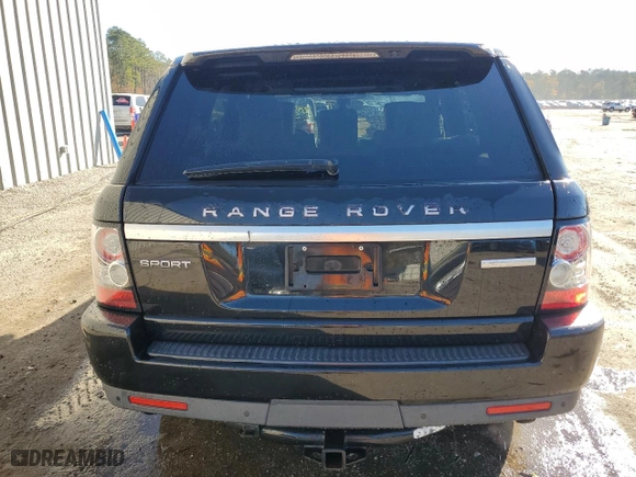2012 Land Rover Range Rover Sport HSE LUX with VIN SALSK2D47CA757996, listed as a Copart auction lot 84644424 with 106,479 mi miles and Salvage Title. Bid and sale history available at carsss.com. Image 6.