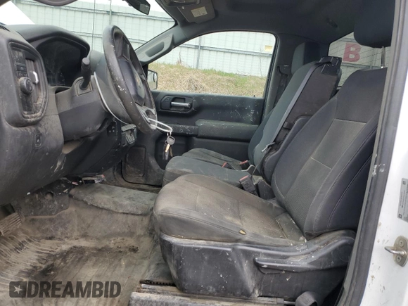 2020 Chevrolet Silverado 1500 Work Truck with VIN 3GCNWAEH7LG152902, listed as a Copart auction lot 53345215 with 139,498 mi miles and Clean Title. Bid and sale history available at carsss.com. Image 7.