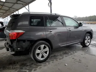 2009 Toyota Highlander Limited with VIN JTEDS42A092069115, listed as a Copart auction lot 47738135 with 206,580 mi miles and Salvage Title. Bid and sale history available at carsss.com. Image 3.