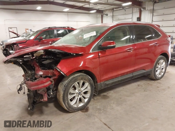 2020 Ford Edge Titanium z VIN 2FMPK4K93LBB65941, wystawiony jako IAAI lot #41498066 z przebiegiem 38 985 mil mil oraz . Historia ofert i sprzedaży dostępna na DreamBid. Obrazek 18.