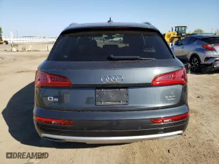 2018 Audi Q5 Premium Plus with VIN WA1BNAFY0J2011223, listed as a Copart auction lot 74570234 with 105,410 mi miles and Salvage Title. Bid and sale history available at carsss.com. Image 6.