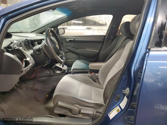 2006 Honda Civic Sdn EX with VIN 1HGFA16896L123444, listed as a Copart auction lot 48001465 with 129,880 mi miles and Salvage Title. Bid and sale history available at carsss.com. Image 7.
