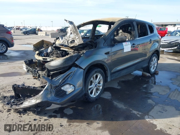 2019 Ford Escape SE with VIN 1FMCU0GD3KUA29977, listed as a IAAI auction lot 41822579 with 1 mi miles. Bid and sale history available at carsss.com. Image 2.