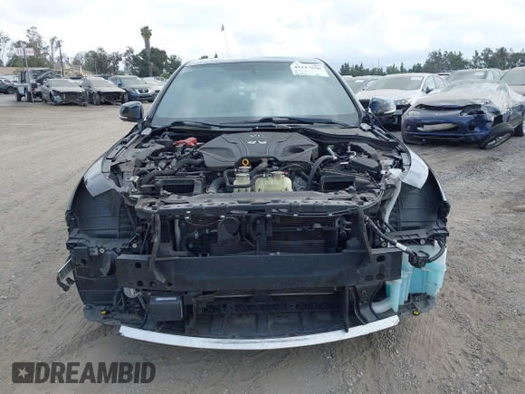 2020 Infiniti Q50 Luxe z VIN JN1EV7AP3LM203377, wystawiony jako IAAI lot #42117656 z przebiegiem 50 782 mil mil oraz . Historia ofert i sprzedaży dostępna na DreamBid. Obrazek 11.