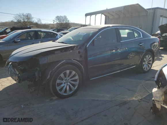 2014 Lincoln MKS with VIN 1LNHL9DK8EG604464, listed as a Copart auction lot 82766134 with 124,591 mi miles and Salvage Title. Bid and sale history available at carsss.com. Image 1.