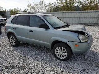 2007 Hyundai Tucson GL with VIN KM8JM72B87U573033, listed as a Copart auction lot 78674274 with 145,368 mi miles and Salvage Title. Bid and sale history available at carsss.com. Image 4.