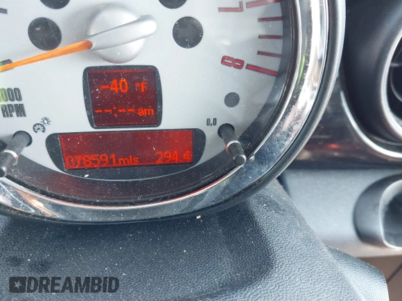 2009 MINI Hardtop with VIN WMWMF33579TT68578, listed as a IAAI auction lot 42571757 with 78,591 mi miles and . Bid and sale history available at DreamBid. Image 7.