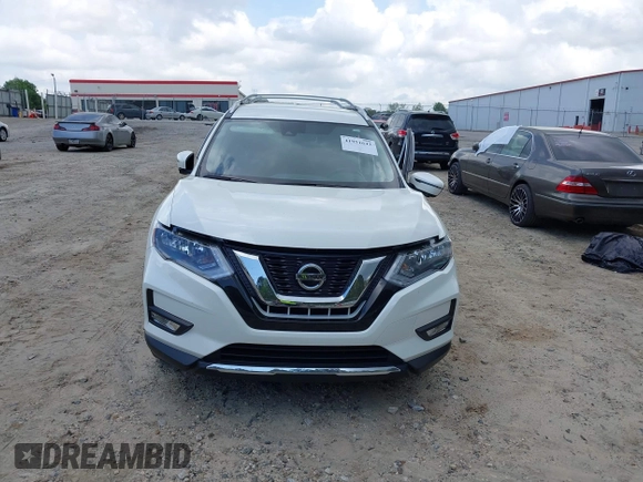 2019 Nissan Rogue SV with VIN JN8AT2MT6KW258099, listed as a IAAI auction lot 41951643 with 38,782 mi miles. Bid and sale history available at carsss.com. Image 12.