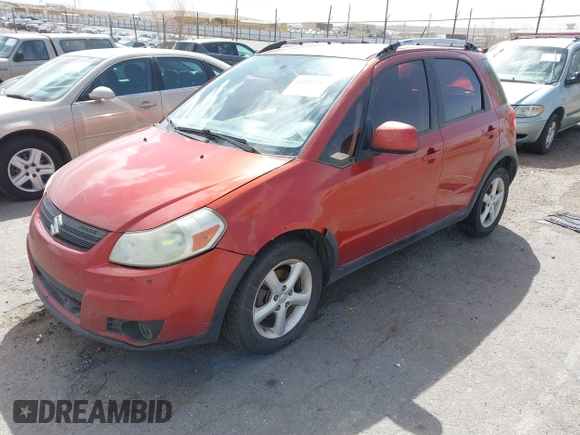 2008 Suzuki SX4 with VIN JS2YB417885101470, listed as a IAAI auction lot 41800733 with 240,077 mi miles. Bid and sale history available at carsss.com. Image 2.
